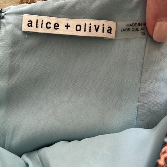 Alice + Olivia Cocktail dress with metallic shine!! - Picture 6 of 6